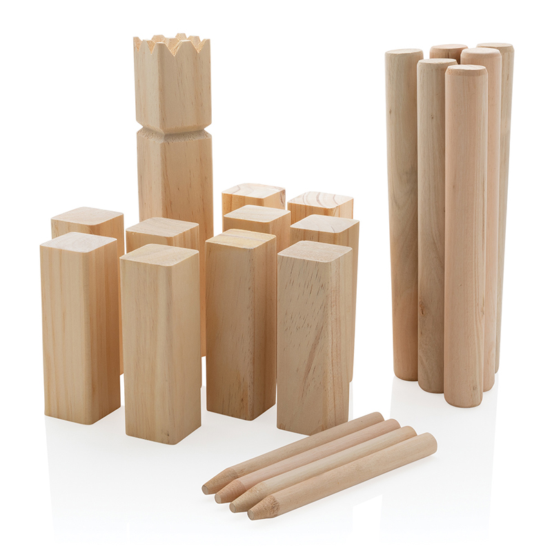 Wooden kubb set - Image 2